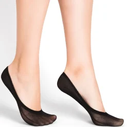 2 paires de chaussettes invisibles BLEUFORET noires Pointure 36-38