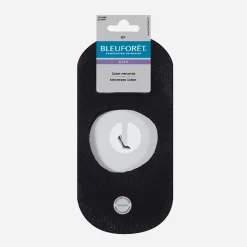 2 paires de chaussettes invisibles BLEUFORET noires Pointure 36-38