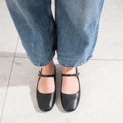 Babies noire à bout carré