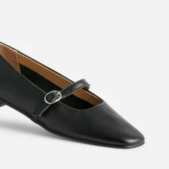 Babies noire plate à bride