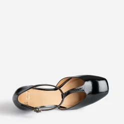 Babies salomé noire vernie à talon