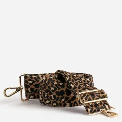 Bandoulière amovible TEXTO à motif léopard