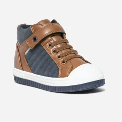 Basket BUGGY camel et grise