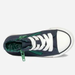 Basket BUGGY marine en toile