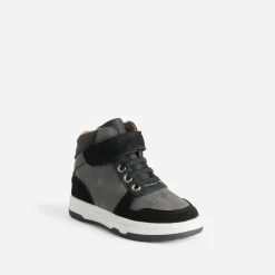 Basket BUGGY noire et grise