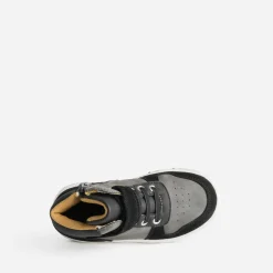 Basket BUGGY noire et grise