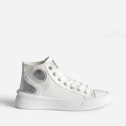 Basket KAPORAL blanche en toile