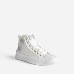 Basket KAPORAL blanche en toile