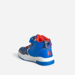 Basket montante PAT PATROUILLE bleue à scratchs