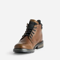 Boots à lacet REDSKINS cognac cuir