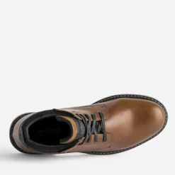 Boots à lacet REDSKINS cognac cuir