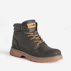 Boots à lacet SCHOTT marron