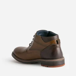 Boots FLUCHOS camel en cuir