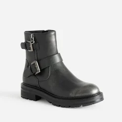 Boots TEXTO gris esprit motard