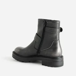 Boots TEXTO gris esprit motard