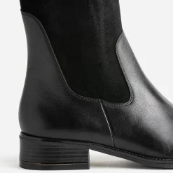 Botte CAPRICE noire bi matière