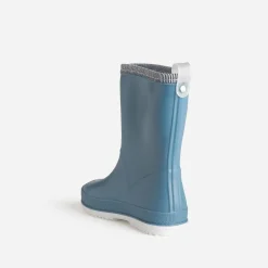 Botte de pluie BE ONLY bleu patch crocodile