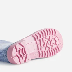 Botte LILO & STITCH bleue en caoutchouc