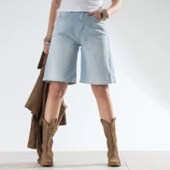 Botte santiag TEXTO taupe cuir velours ajouré