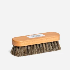 Brosse à reluire FAMACO bois et poils gris