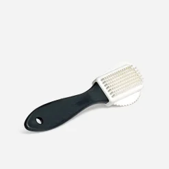Brosse FAMACO blanche et noire pour daim et nubuck