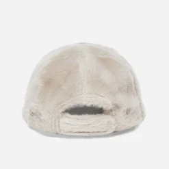 Casquette TEXTO beige imitation fourrure
