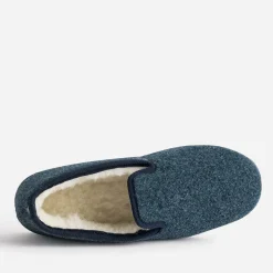 Charentaise bleue fourrée