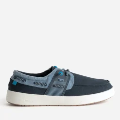 Chaussure-bateau TBS marine toile