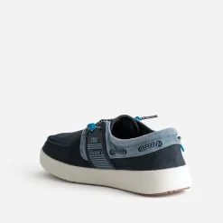 Chaussure-bateau TBS marine toile