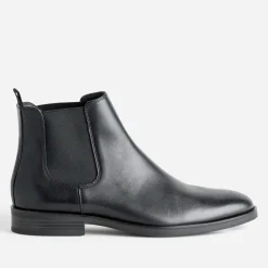 Chelsea boots ERAM FLEX noir en cuir