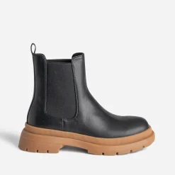 Chelsea boots TEXTO noir éco-conçu