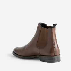 Chelsea ERAM FLEX marron en cuir