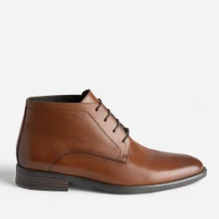 Chukka boots ERAM FLEX marron en cuir
