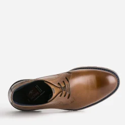 Chukka boots FLUCHOS marron en cuir