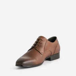 Derby cognac cuir