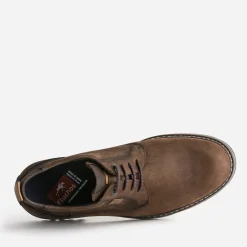Derby confort FLUCHOS marron en cuir nubuck