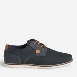 Derby confort marine en toile