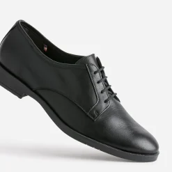 Derby ERAM FLEX noir en cuir