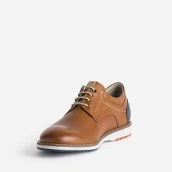 Derby FLUCHOS cognac en cuir