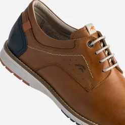 Derby FLUCHOS cognac en cuir