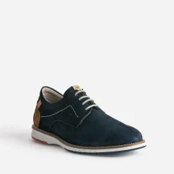 Derby FLUCHOS marine cuir nubuck