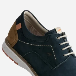 Derby FLUCHOS marine cuir nubuck