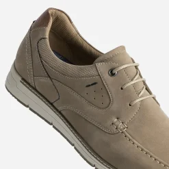 Derby FRANCE ARNO beige cuir nubuck