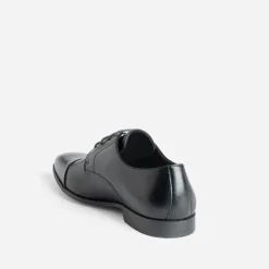 Derby noir bout droit