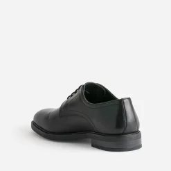 Derby noir cuir