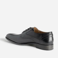 Derby noir en cuir