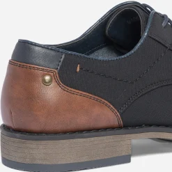 Derby noir en textile