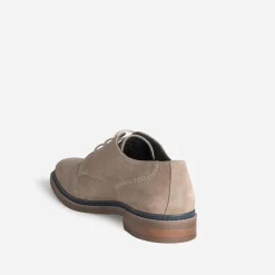 Derby REDSKINS taupe cuir velours