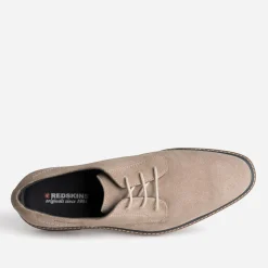 Derby REDSKINS taupe cuir velours