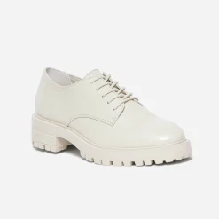 Derby TEXTO écru à semelle crantée